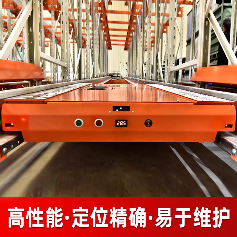 Shuttle shelves warehouse logistics automation mobile high-position…