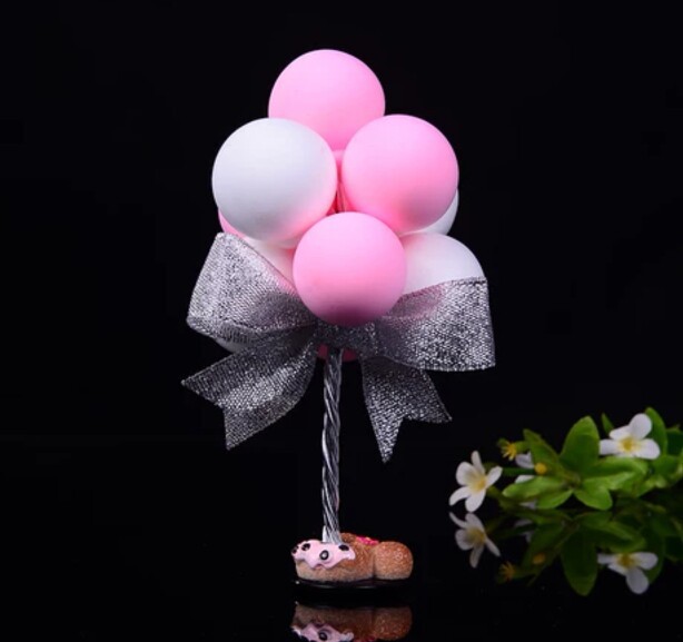 [Area de distribución] adornos de globo de arco colorido montados en automóviles [envío gratuito] arcilla decorativa simple Otros