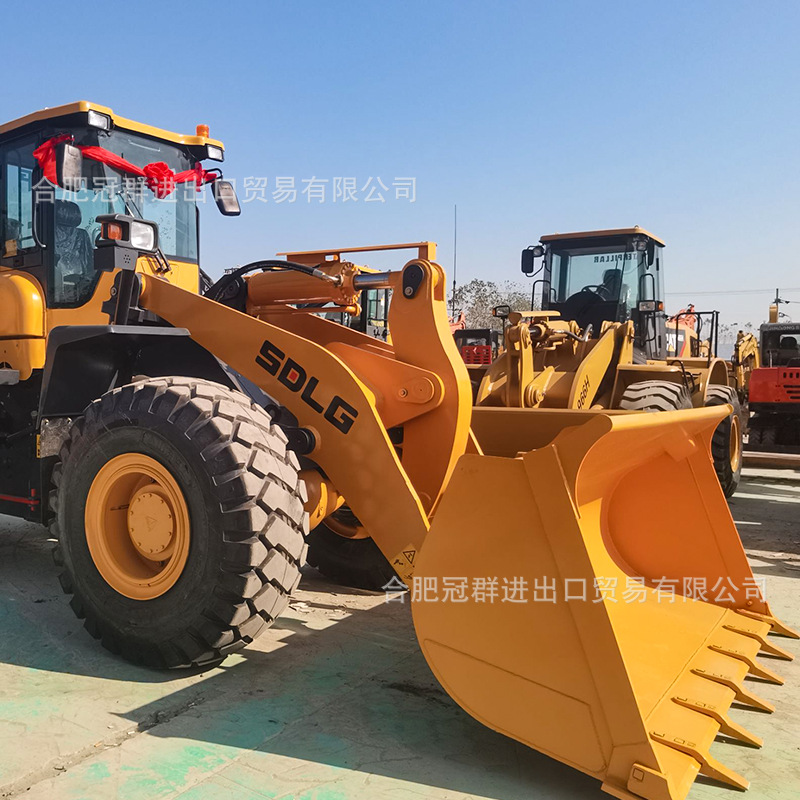 Cargadora de segunda mano a la venta, carretilla elevadora SDLG 956L, noventa por ciento, nueva venta, cargadora usada
