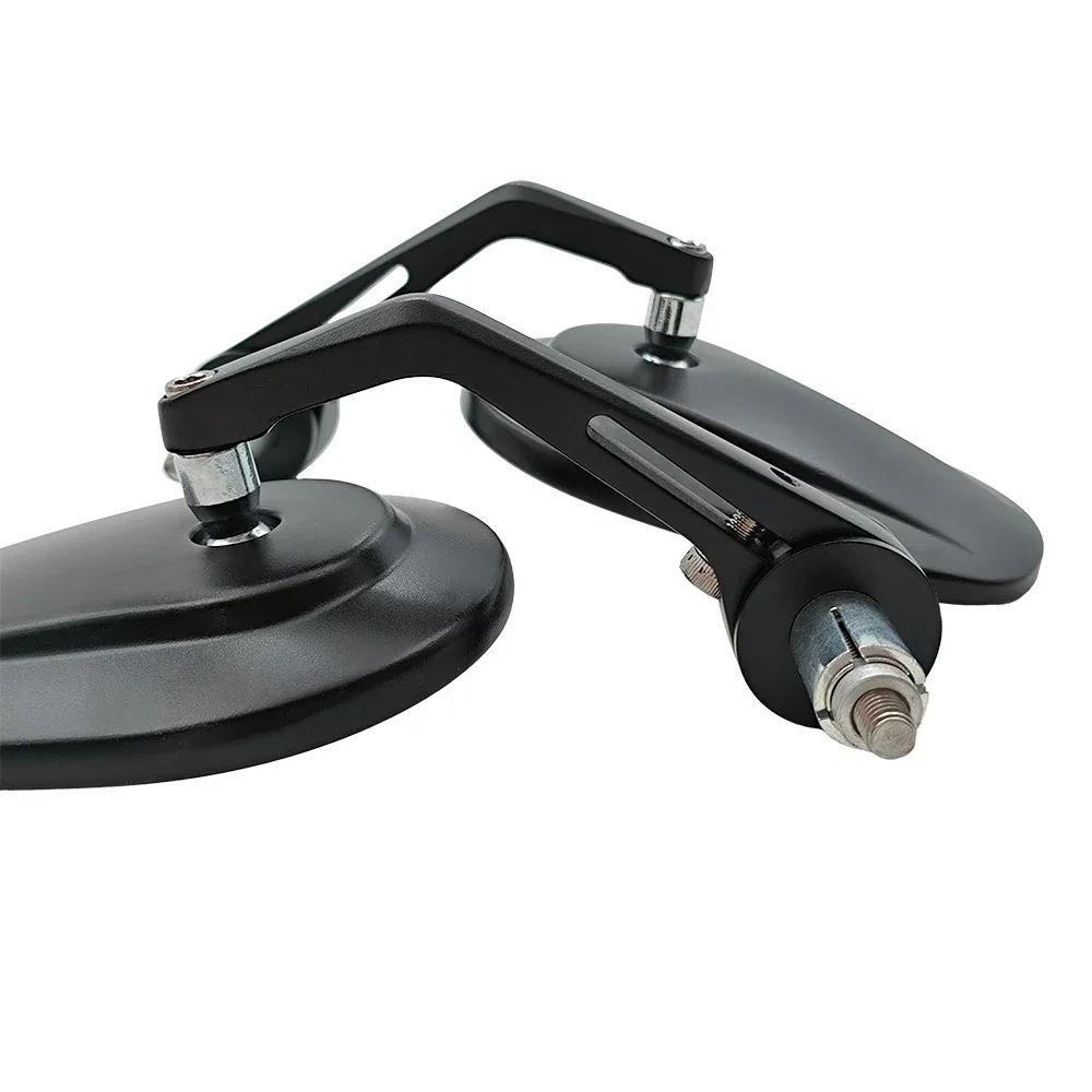Suitable for 8mm Yamaha Kawasaki Harley Rh1250S Rh975 Motorcycle Handlebar End Rearview Mirror