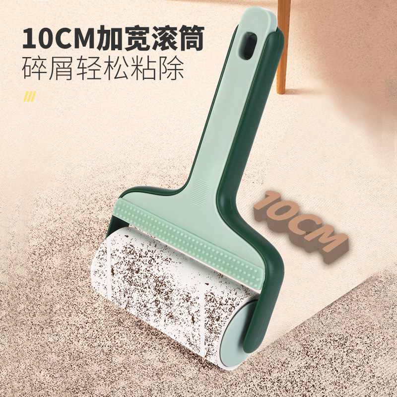 Cepillo de pelo pegajoso rodillo rasgable papel de repuesto Cepillo de rodillo de fieltro Cepillo de pelo pegajoso artefacto de pelo de ropa Cepillo de pelo pegajoso Productos para mascotas