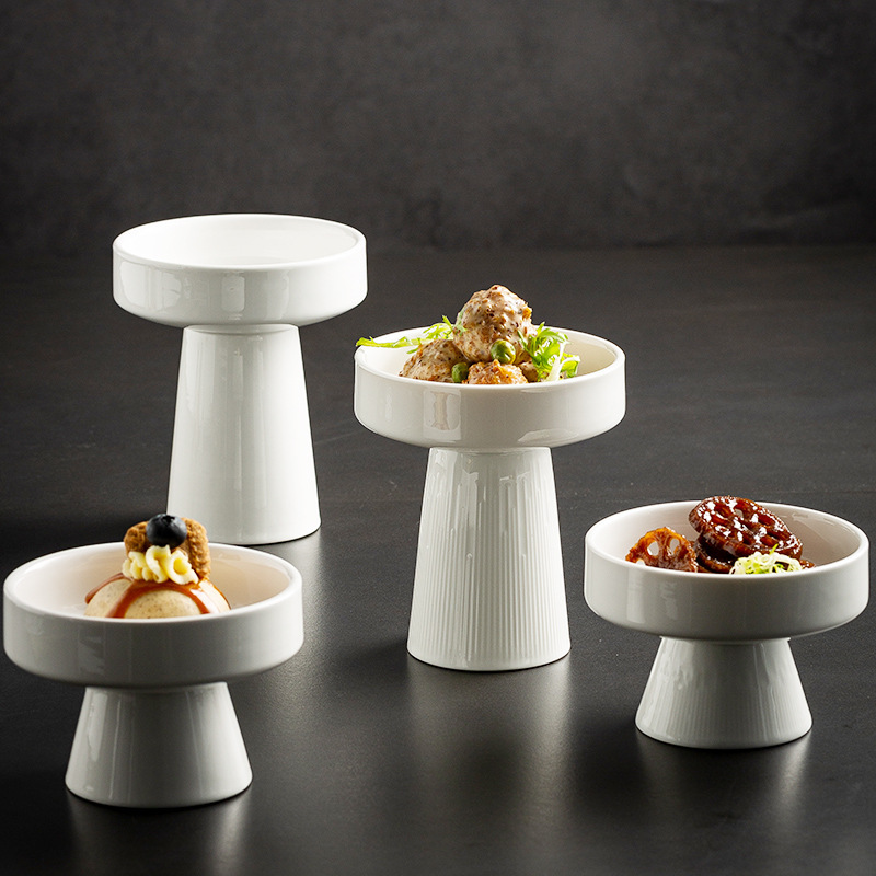 Casual Tall Tea Tray, Exquisite Tall Dessert Tray, Restaurant Hotel Specialty Dessert Tray, Home Snack Tray