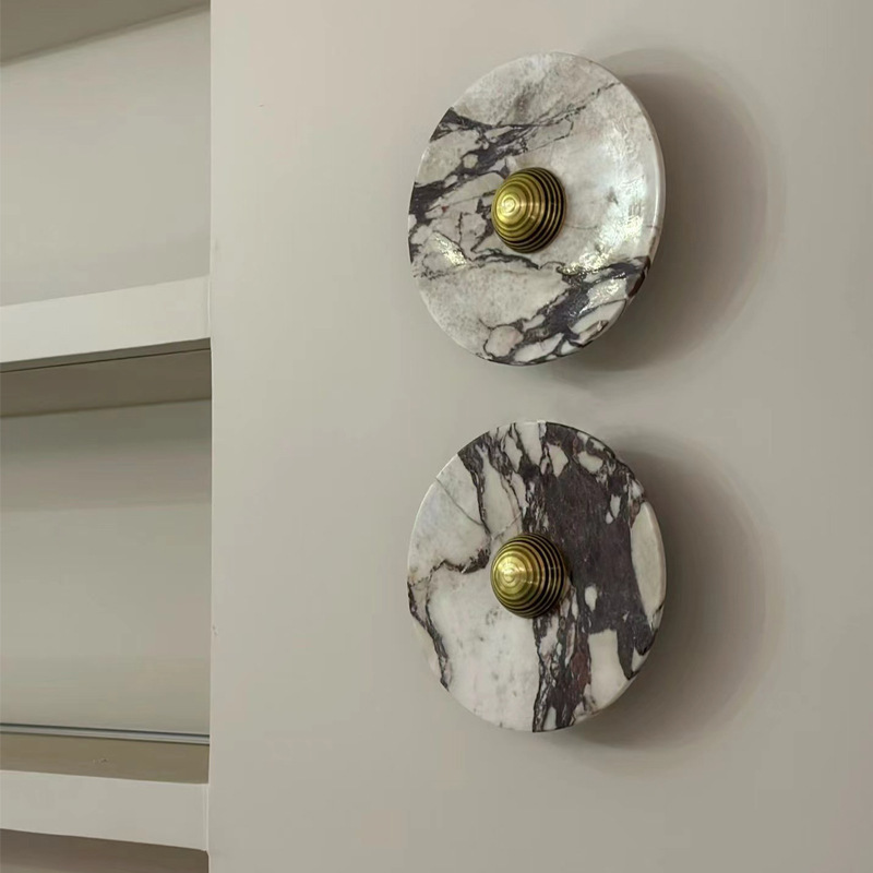 Francés italiano lámpara de pared de cama de diseño de alto nivel sala de estar pasillo de fondo pared de atmósfera lámparas
