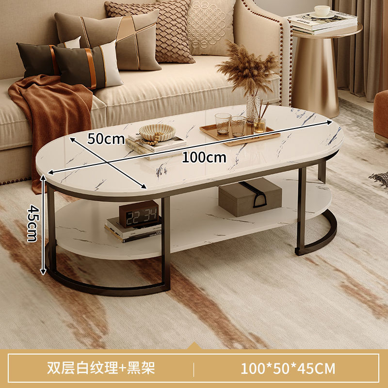 Mesa de té sala de estar mesa de té doméstica alquiler de casa sofá simple moderna y lujosa nueva pequeña mesa de casa pequeña