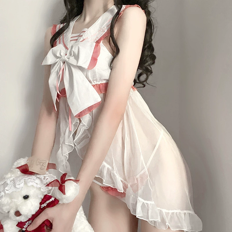 Милое нижнее белье, комплект с бантами, единая форма, стильLolita, косплей