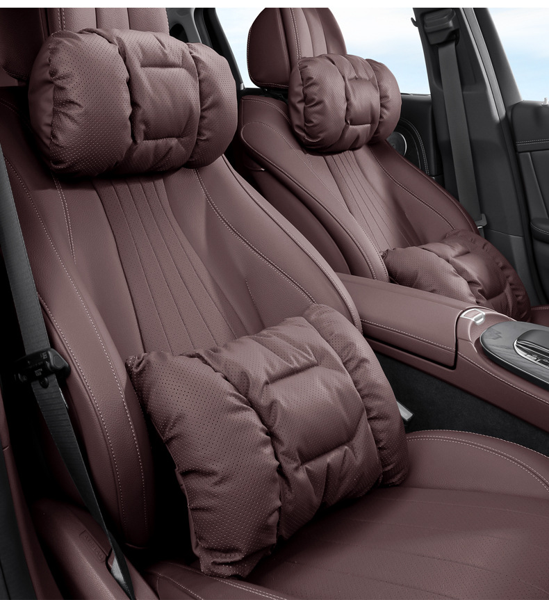 Suitable for Mercedes-Benz car headrest S-class Maybach E300L/C260L/GLE/GLC/GLB neck pillow waist cushion