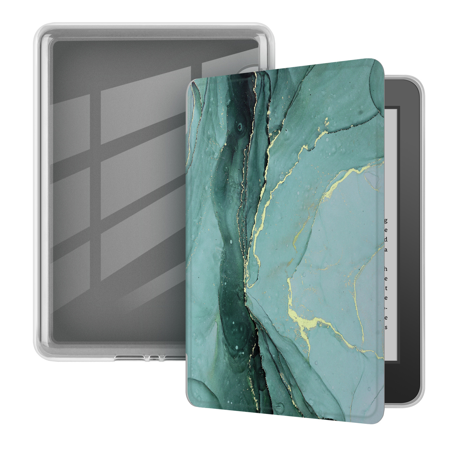 Aplicable kindle paperwhite6543 acrílico pintado funda protectora 658/558 funda protectora transparente