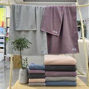Spot Wholesale Pure Cotton Long-Staple Cotton Antibacterial Face Towel Simple Style Soft Skin-Friendly Water-Absorbent Strong Household Thickened Cotton
