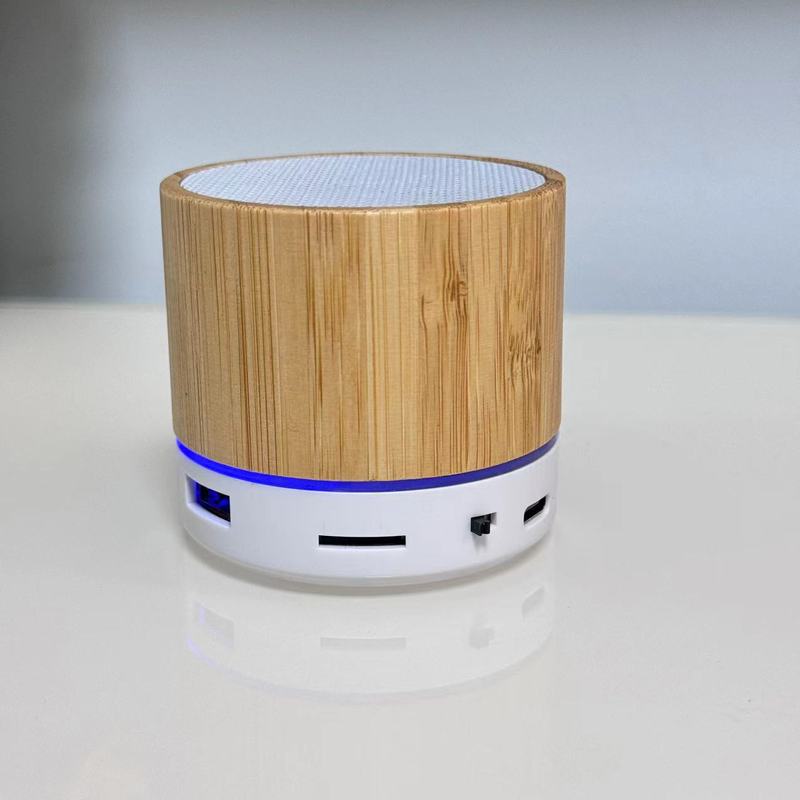 国境を越えた新しいアイデア竹木発光無線bluetooth携帯スピーカー家庭用小型スピーカーメーカーのプレゼント卸売り|undefined