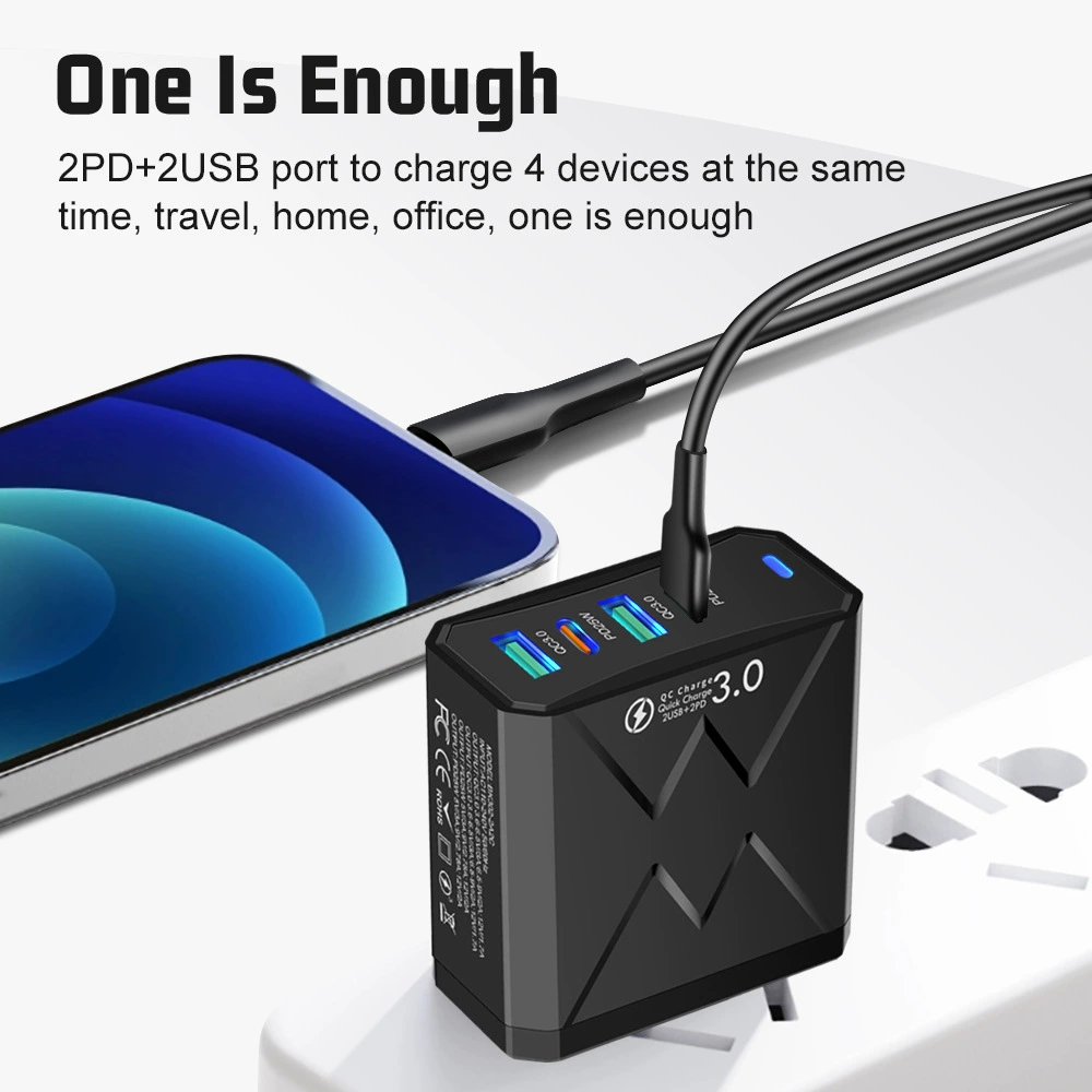 Мобильный телефон, зарядка, планшетная вилка, блок питания, 100W