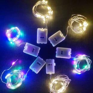 Гирлянда LED 0 5 м белый блок батареек для ободков и фонариков