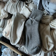 库存天木 兰高筒运动袜毛巾毛巾底高筒袜户外运动