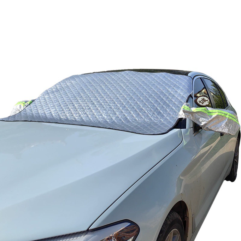 Зимой противодождевой автомобиль, чтобы заблокировать снег