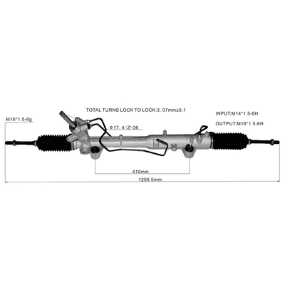 TD11-32-110H TD11-32-110J TD11-32-110K Mazda CX9 07-15 steering gear (Steering gear)
