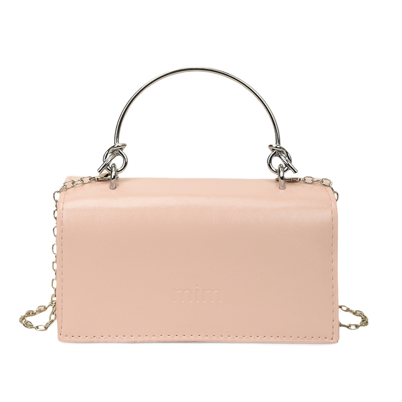 Cadenas de alta sensación mini bolso cuadrado para mujeres 2025 nuevo bolso de mano comercio exterior transfronterizo bolso de hombro