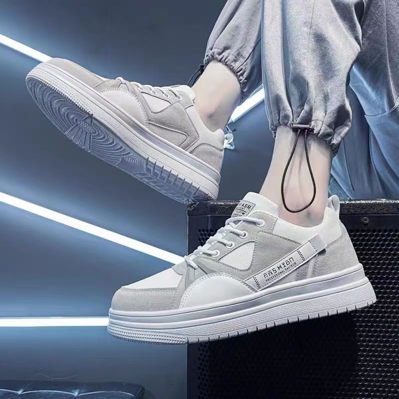 Zapatos de hombre 2024 nuevos zapatos de skate de verano tendencia juvenil, zapatos casuales, zapatos deportivos bajos para hombres, zapatos planos