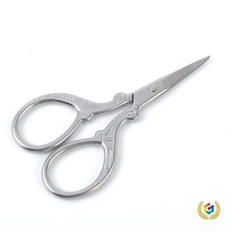 ✅不锈钢圆头鼻毛剪 圆头小剪刀 美容剪刀 化妆小工具 纯头剪