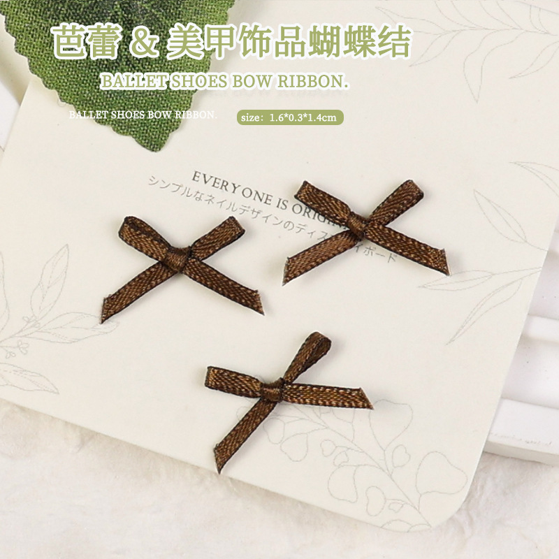 Accesorios de arco de uñas pieza de uñas accesorios de arco DIY tela de encaje mariposa decoraciones de uñas