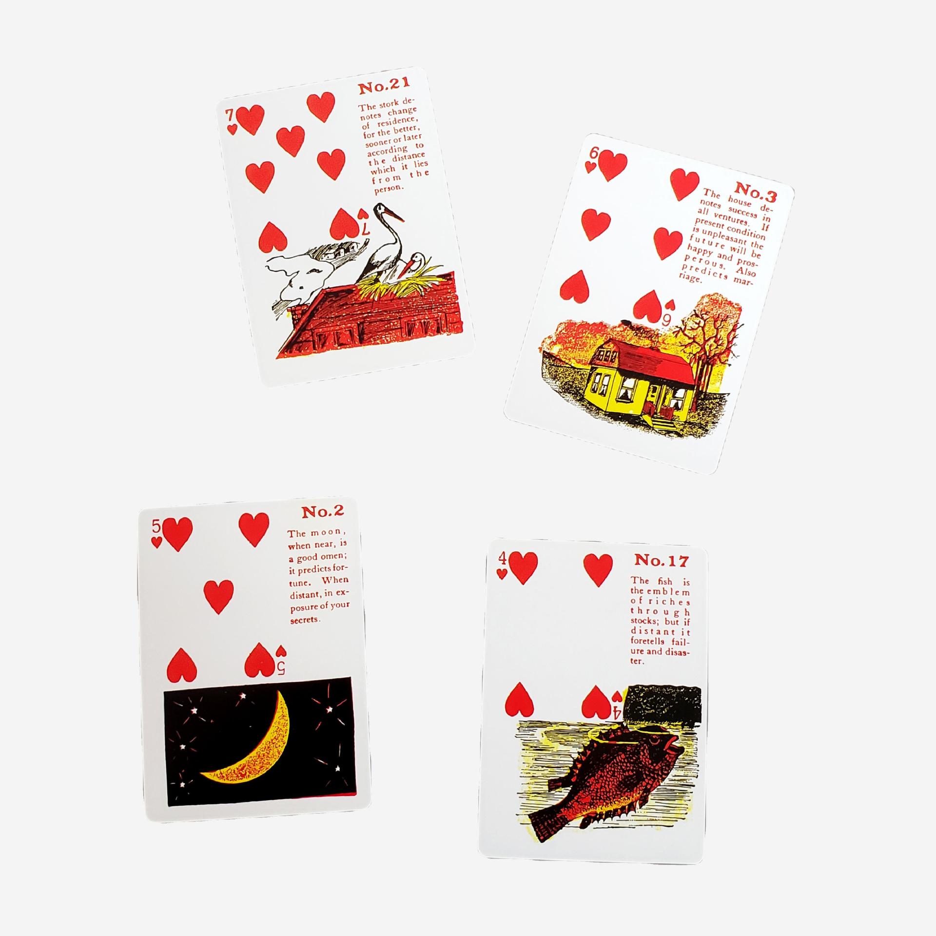 Carte oacolo per giochi di società e divinazione gitana_voghion.com
