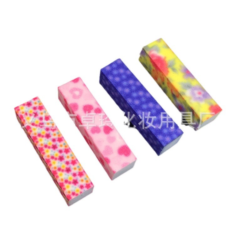 Fábrica directa blanco tofu bloque esmalte de uñas cuatro cuadrado alto elástico algodón manicura helado Bloque Ecológico e insípido