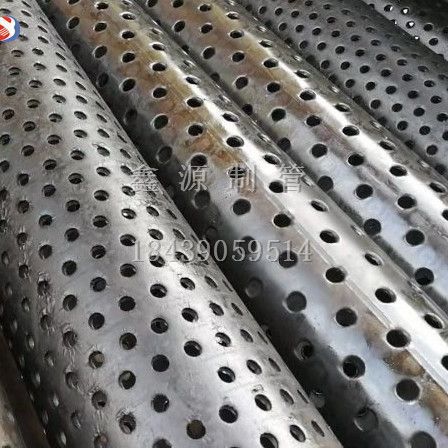 800 600 冲孔滤水管 螺旋式滤水管 城市工程降水管 圆孔滤水管