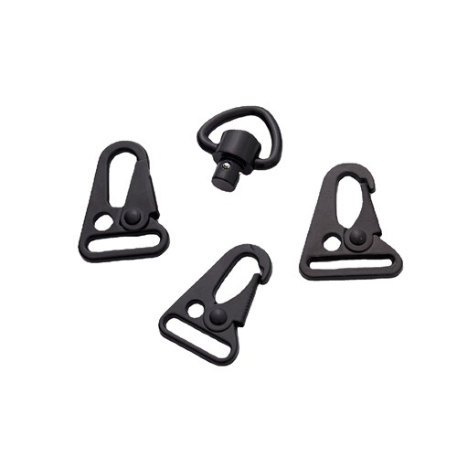 Heart shaped ring quick release steel ball buckle sand color 1 inch QD buckle outdoor high strength gun color tactical suspender buckle manufacturer wholesale