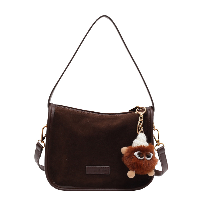 Otoño y invierno explosivo bolso de terciopelo de seda para mujeres 2024 nueva moda ocio bolso cuadrado textura versátil bolso de mochila