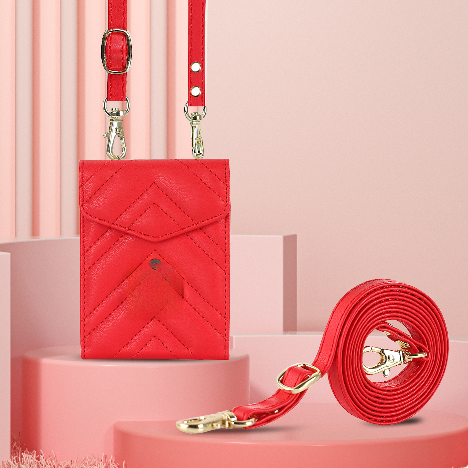 Crossbody Phone Case For Samsung Z Flip 5 6 Multifunctional Ring_voghion.com