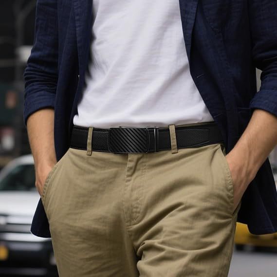 Amazon dış ticaret erkek deri kayış gerçek deri otomatik toka bel kemeri gençlik iş fabrika toptan belt