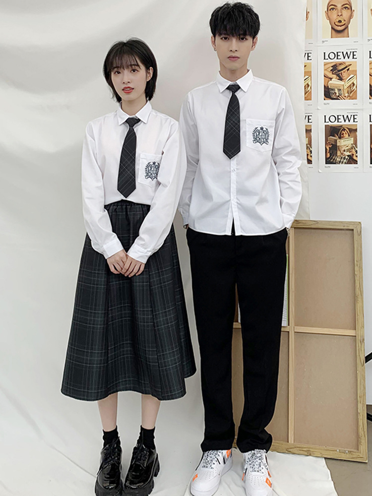 日系班服秋季套装初中学生jk制服女高中生运动会校服学院风学生装