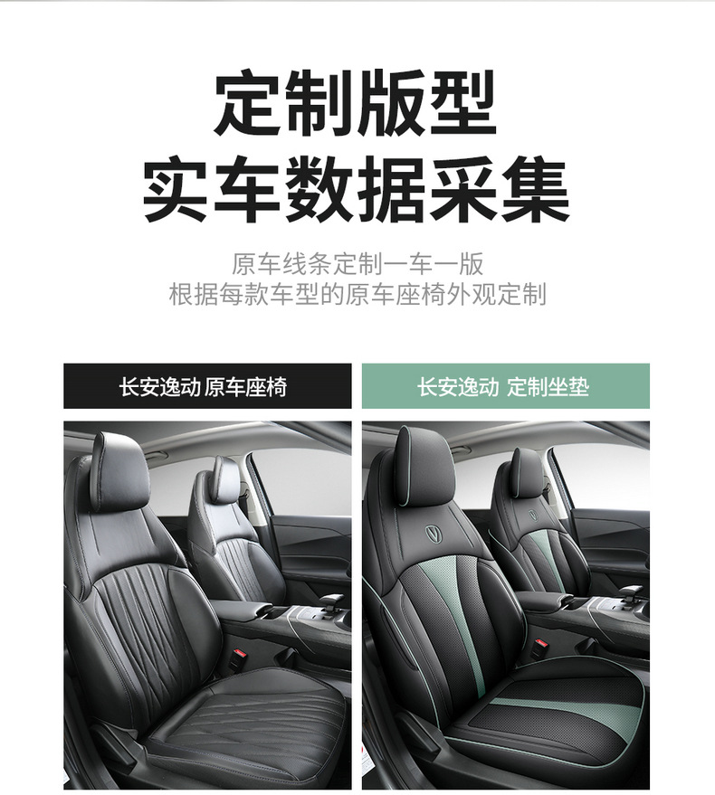 Changan Eado Third and Fourth Generation Seat Covers Full Set for 2024-2025-2026 Phev New Blue Whale Special Car Seat Cushions