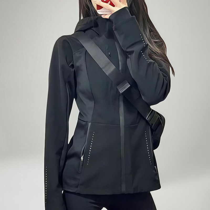 Fashionable Casual Softshell Jacket for Women, Plus Size 150kg for Curvy Figures, Slim-Fit Waist-Cinching Jacket That Makes You Look Slimmer and Stylish Fashionable Casual Softshell Jacket for Women, Plus Size 150kg for Curvy Figures, Slim-Fit Waist-Cinching Jacket That Makes You Look Slimmer and Stylish
