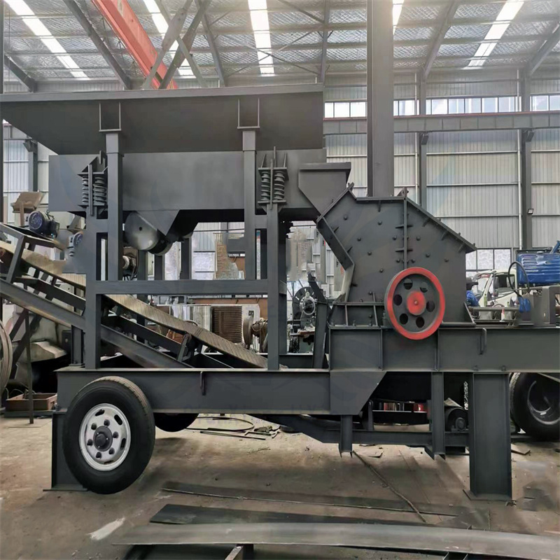 现货大型选矿移动式破碎石材机械生产线设备 建筑垃圾制砂粉碎机
