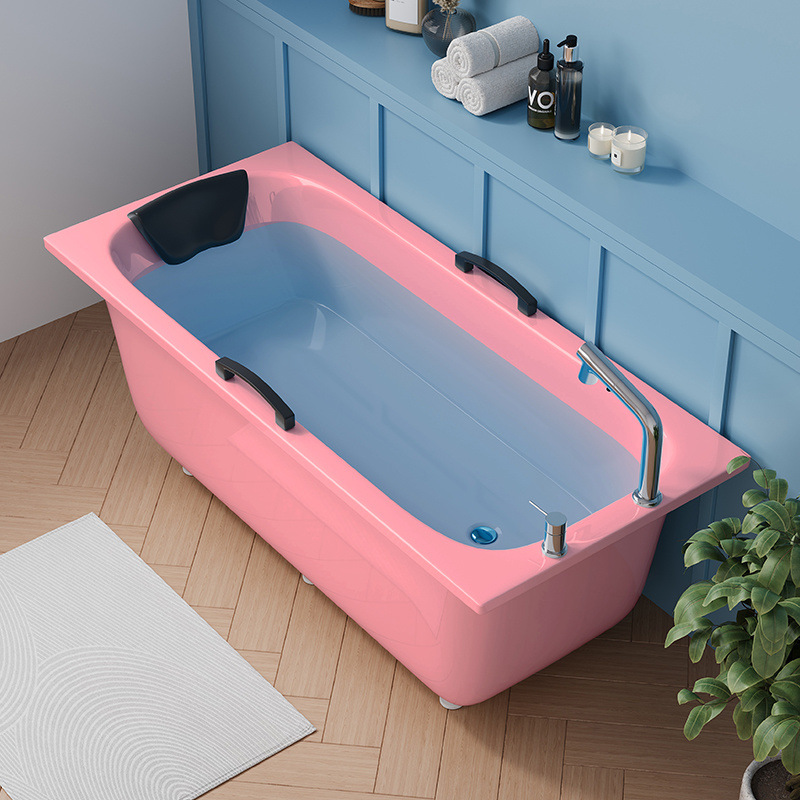 핑크+팔걸이+수전