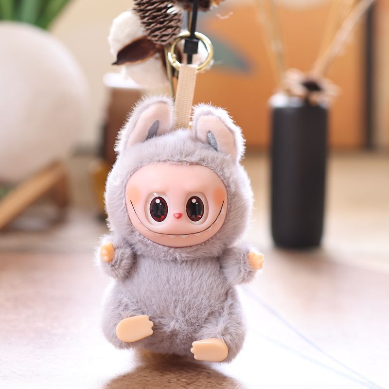 かわいいビニールウサギペンダントぬいぐるみ人形ウサギバッグペンダントキーホルダー人形人形|undefined