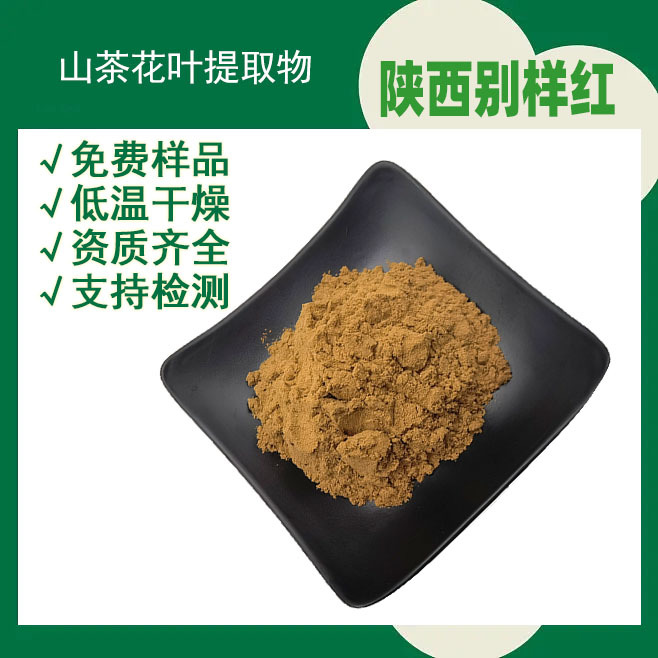 山茶花叶提取物浓缩粉医药食品保健品化妆品水溶性原料厂家直发