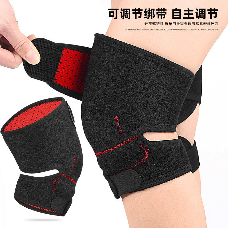 Открытый Альпинизм наколенники Велоспорт Бег Фитнес Спорт Защитное снаряжение ремень коленная чашечка защита от давления коленная чашечка амортизация Баскетбол