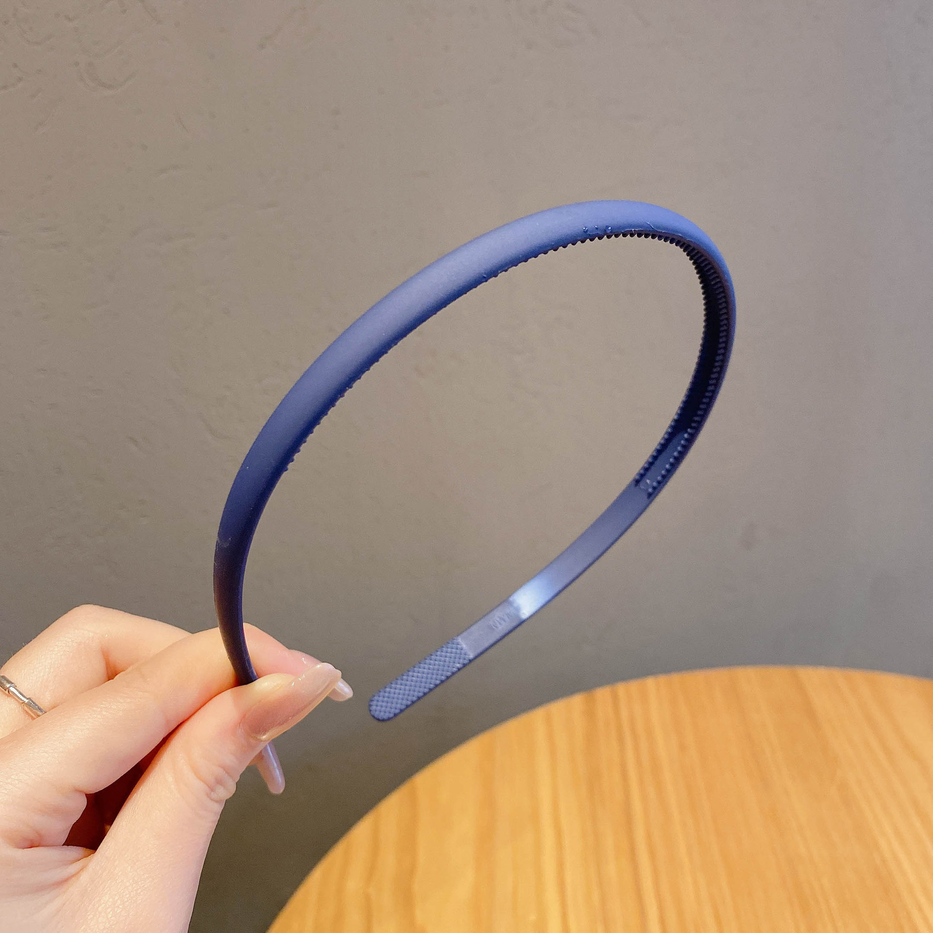 Diadema de la cueva para el cabello para mujer Corea 2025 nuevo lavado de cara con horquilla, cabello a presión, red antideslizante, banda para el cabello roja, horquilla simple