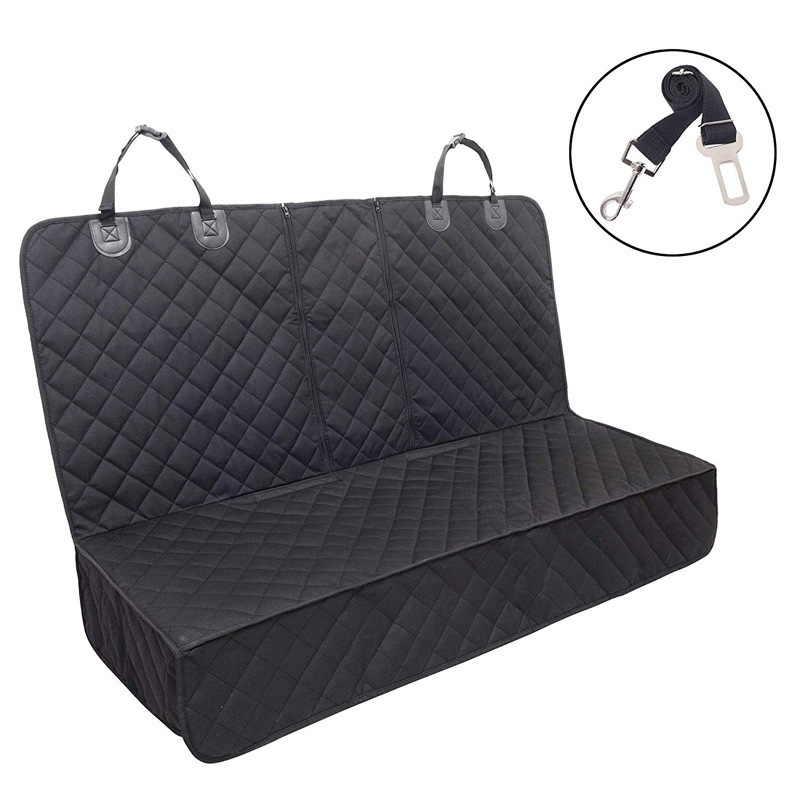 Car Pet Mat 600D Oxford Cloth Car Mat Rear Seat Waterproof Wear-Resistant Car Seat Protector
