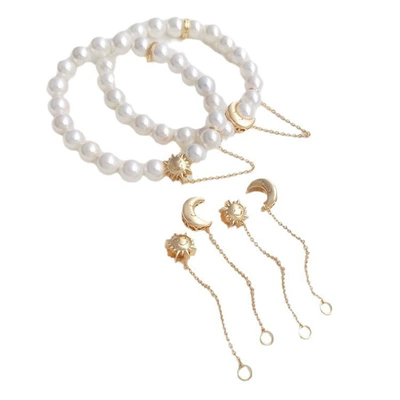 Zərgərlik ara hissələri: Moon Sun Big Hole Bead