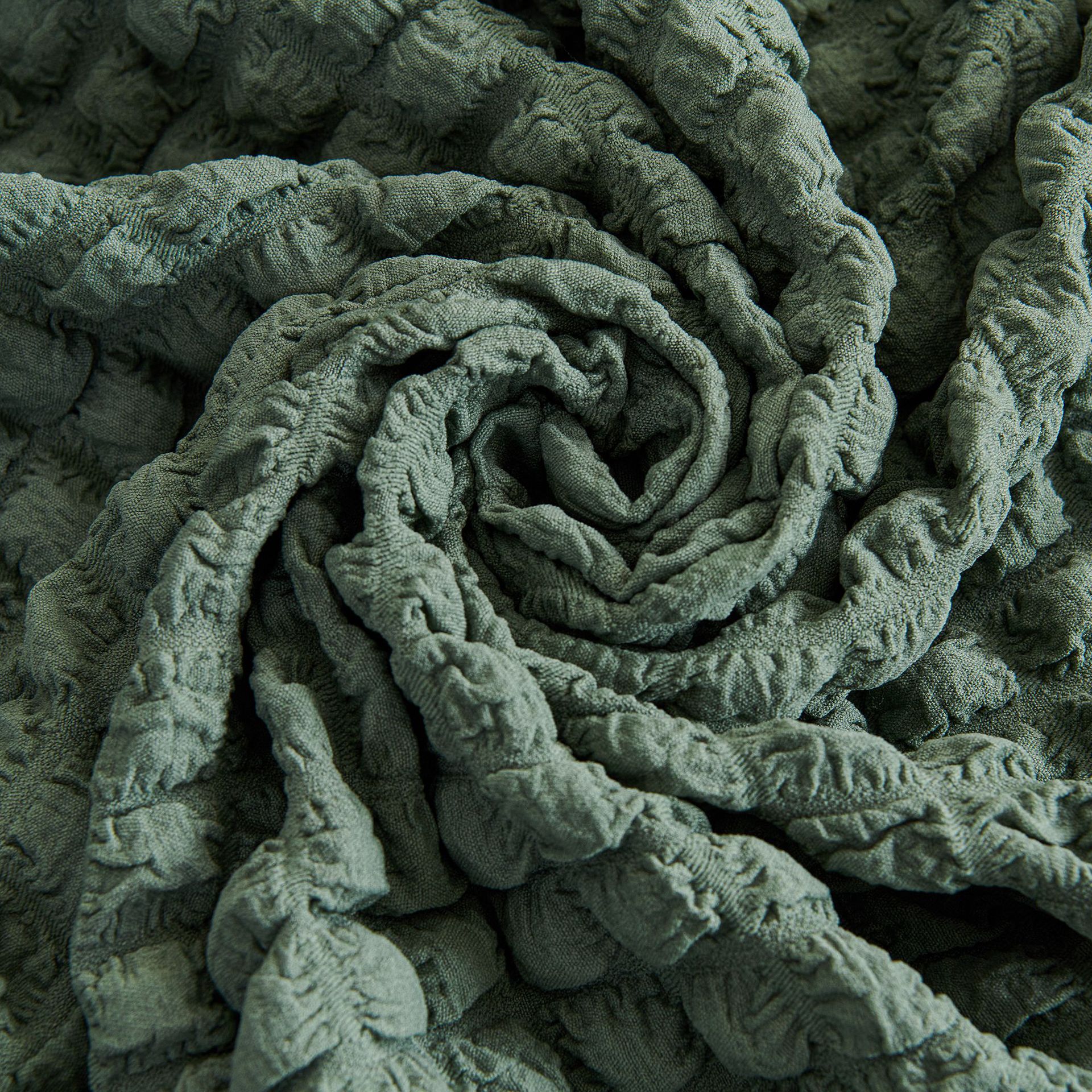 Falda funda de sofá de gasa de burbujas todo incluido cubierta elástica cubierta antipolvo cubierta de sofá al por mayor transfronteriza cojín de toalla de sofá antideslizante