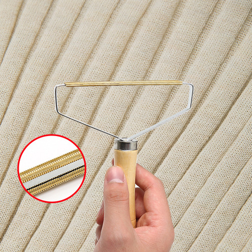 Manual handle hair remover dry cleaning store clothing carpet hair removal razor pet hair sticky brush wholesaler