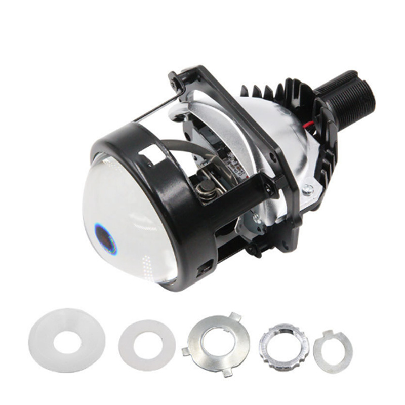 Auto LED 2,5 pulgadas lente I6S 65W doble copa original HID lámpara de automóvil reforma