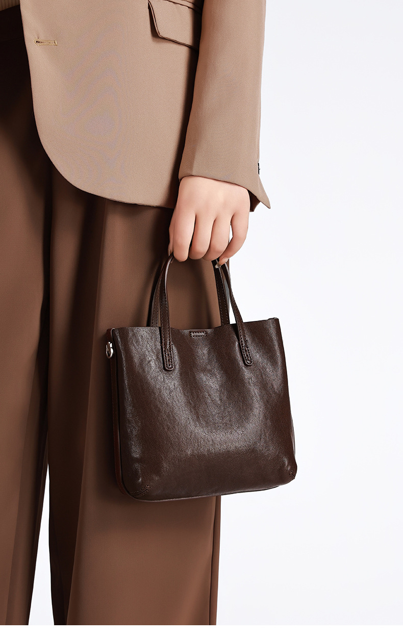 Borsa a secchiello in vera pelle di vacchetta donna di lusso_voghion.com