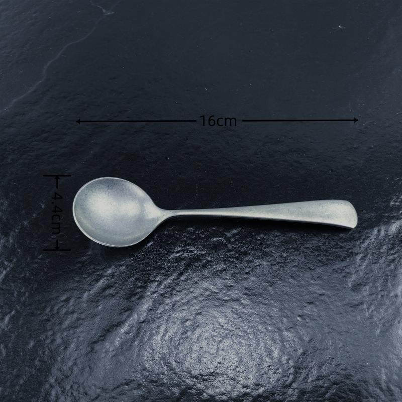 레트로 라운드 스푼