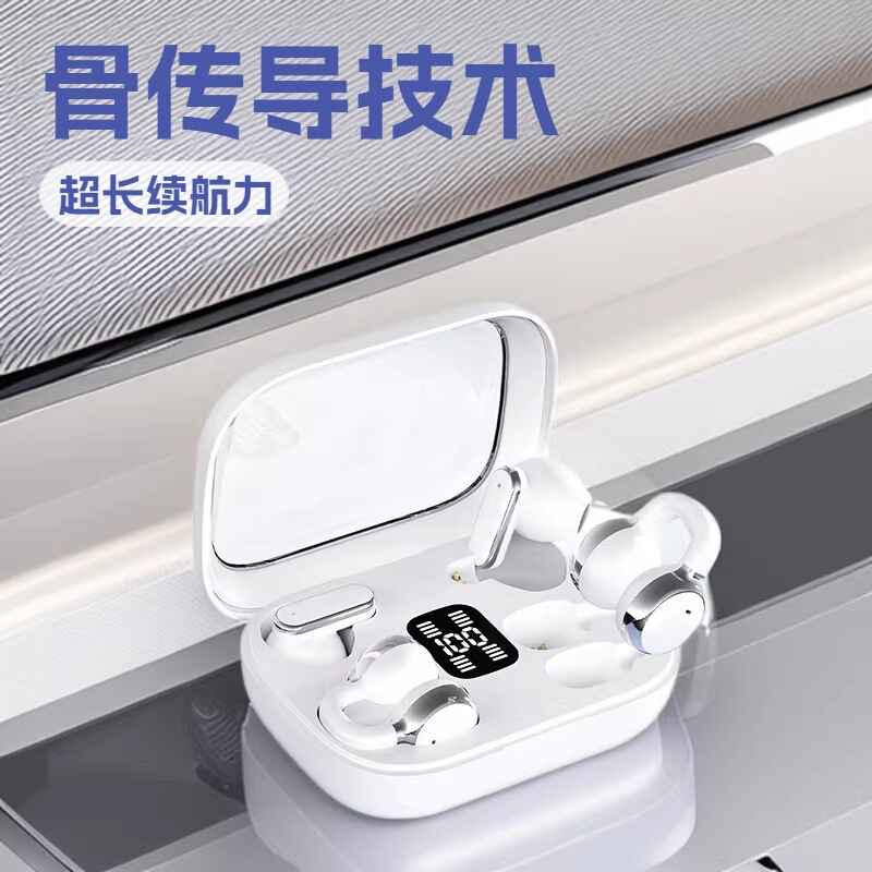 Cross-Border New Model Q10 Dual-Ear P47 Couple's Wireless Bluetooth Earphones Ows Clip-On Sports Noise-Cancelling with Ultra-Long Battery Life