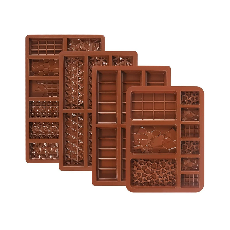 Dubai chocolate silicone mold making complementary nut candy energy bar cake baking tool abrasive tool