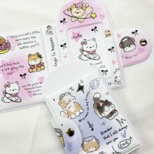 新款西地高小狗MP3猫镂空应援相册3寸追星双面收纳拍立得相册批发