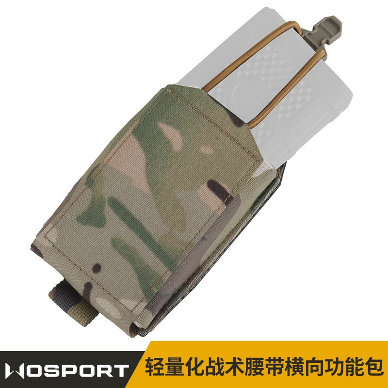 Легкий тактический ремень WoSporT, горизонтальная камуфляжная функциональная сумка, легкий дизайн, адаптированный к ремню BA-32.