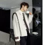 春秋新款翻领男生夹克